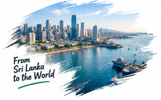 Sri Lanka's coastal city skyline — from Sri Lanka to the world